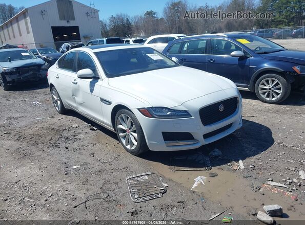 SAJBJ4BN8HCY51111 2017 JAGUAR XF White Передня права чверть