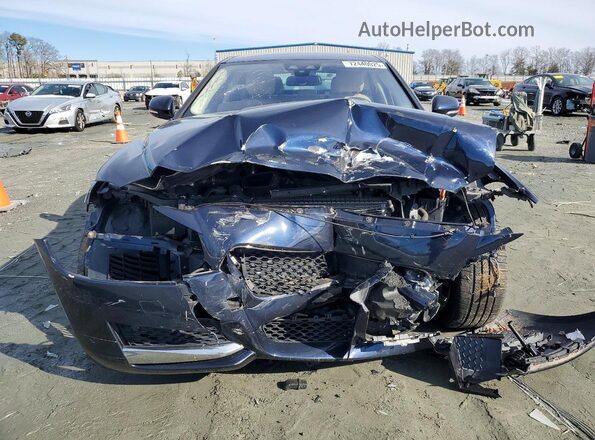 SAJBJ4BV7GCY17546 2016 JAGUAR XF Синий Вид спереди