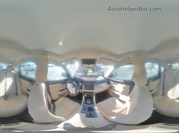 SAJBJ4BV7GCY17546 2016 JAGUAR XF Синий Панорамный вид салона 360°