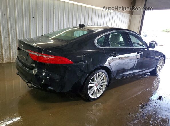 SAJBK4BV5GCY22919 2016 JAGUAR XF Black Trasero derecho