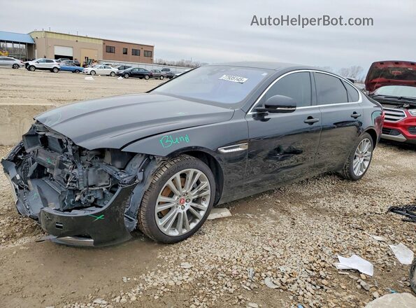 SAJBK4FX3LCY84972 2020 JAGUAR XF Черный Передняя левая четверть