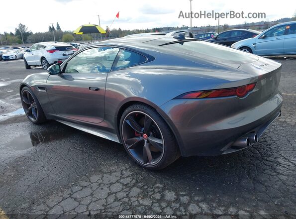 SAJD51EEXJCK51476 2018 JAGUAR F-TYPE Gray Tył lewy