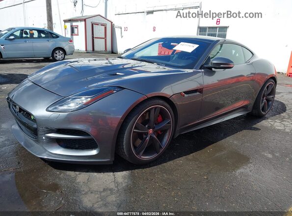 SAJD51EEXJCK51476 2018 JAGUAR F-TYPE Gray Przód lewy