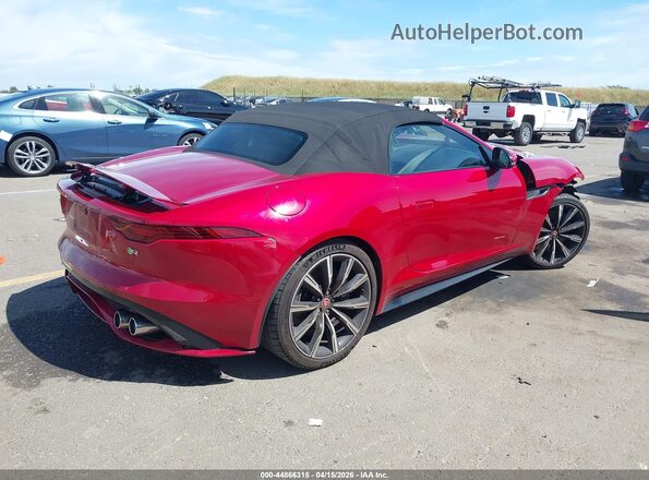 SAJD55FE4MCK69661 2021 JAGUAR F-TYPE Красный Задняя правая четверть