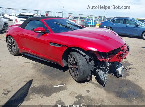 SAJD55FE4MCK69661 2021 JAGUAR F-TYPE Красный Передняя правая четверть