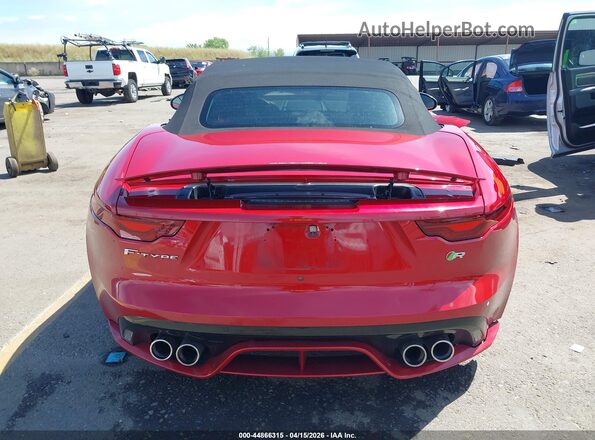SAJD55FE4MCK69661 2021 JAGUAR F-TYPE Красный 
