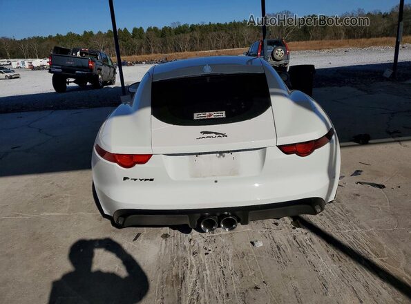 SAJDD1EV2JCK49210 2018 JAGUAR F-TYPE Белый Вид сзади