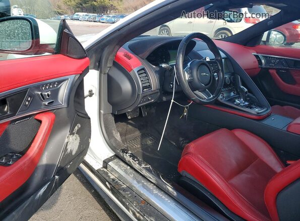 SAJDF1GX9MCK69306 2021 JAGUAR F-TYPE Белый Вид панели приборов