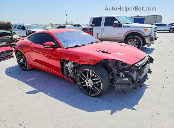 SAJDK1FV3JCK48488 2018 JAGUAR F-TYPE Красный Передняя правая четверть