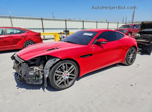 SAJDK1FV3JCK48488 2018 JAGUAR F-TYPE Красный Передняя левая четверть