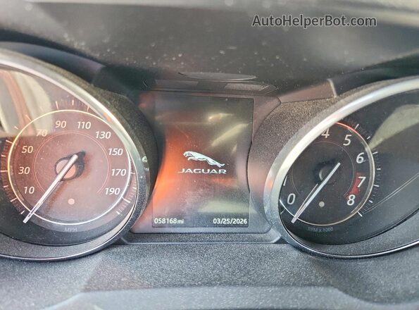 SAJDK1FV3JCK48488 2018 JAGUAR F-TYPE Красный Вид щитка приборов