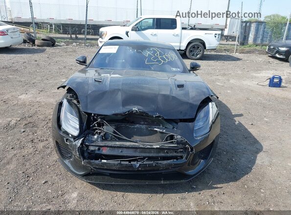SAJDK1FV8JCK50088 2018 JAGUAR F-TYPE Черный Вид задней части салона