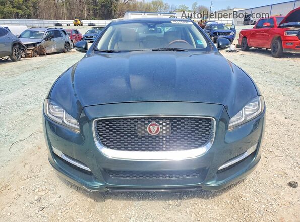 SAJWJ1CD3H8W07357 2017 JAGUAR XJ Green Դիմացի տեսք