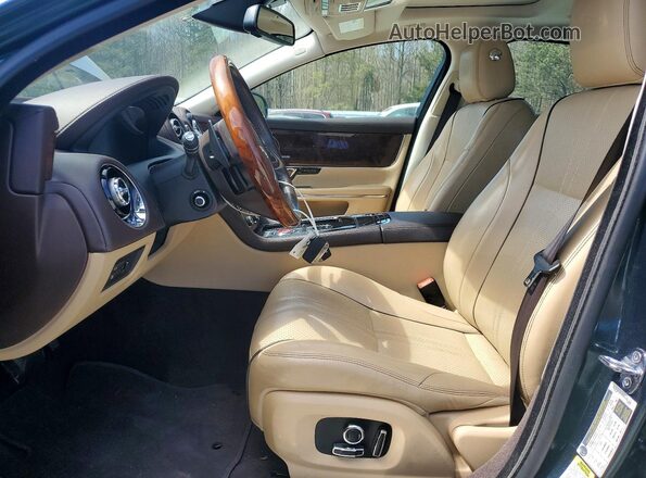 SAJWJ1CD3H8W07357 2017 JAGUAR XJ Green Սալոնի դիմացի տեսք