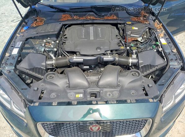 SAJWJ1CD3H8W07357 2017 JAGUAR XJ Green Սալոնի հետևի տեսք