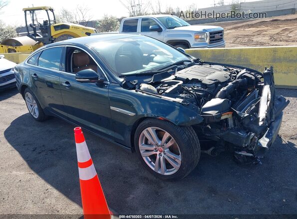 SAJWJ2GD0G8V96526 2016 JAGUAR XJ Зеленый Передняя правая четверть