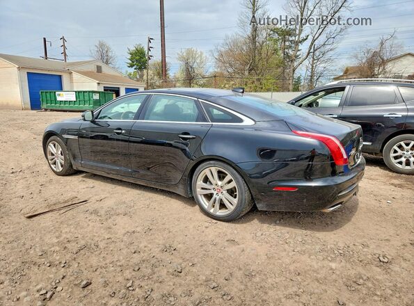 SAJWJ2GD0G8W02437 2016 JAGUAR XJL Black Trasero izquierdo