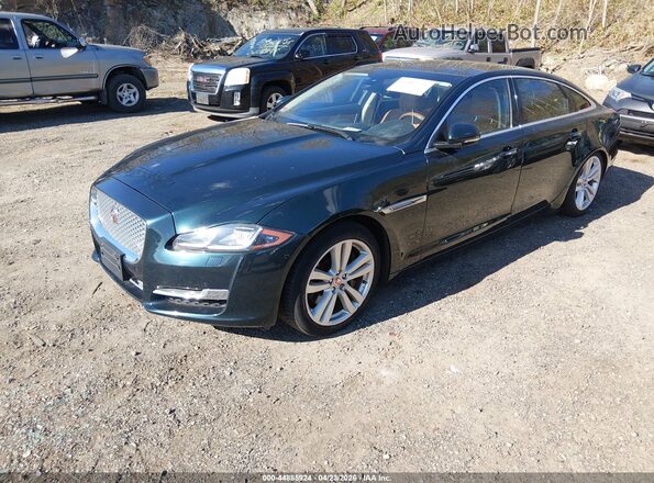 SAJWJ2GD2G8W02293 2016 JAGUAR XJ Green Vista tres cuartos delantera izquierda