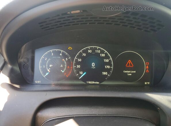 SAJWJ2GD7G8V99729 2016 JAGUAR XJL Черный Вид щитка приборов