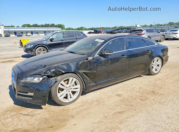 SAJWJ2GD7G8V99729 2016 JAGUAR XJL Черный Передняя левая четверть