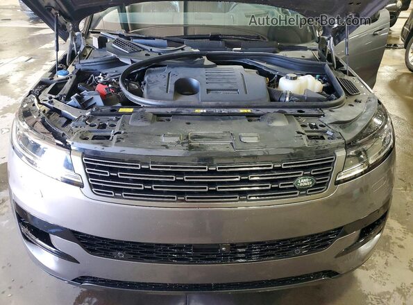 SAL1P9EU3SA465877 2025 LAND ROVER RANGE Gray ძრავის განყოფილების ხედი