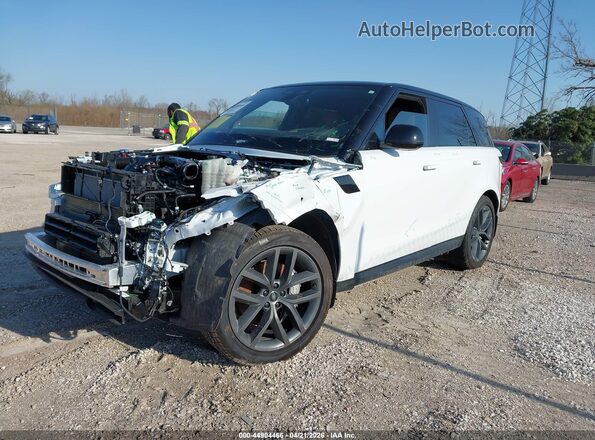 SAL1P9EU6SA604819 2025 LAND ROVER RANGE ROVER SPORT White წინა მარცხენა ხედი სამი მეოთხედიდან