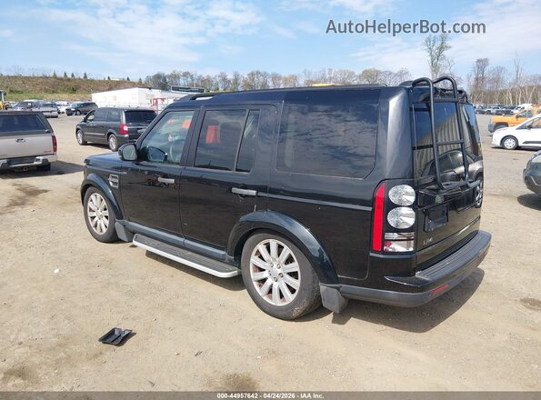 SALAC2V69GA841994 2016 LAND ROVER LR4 Black Tył lewy