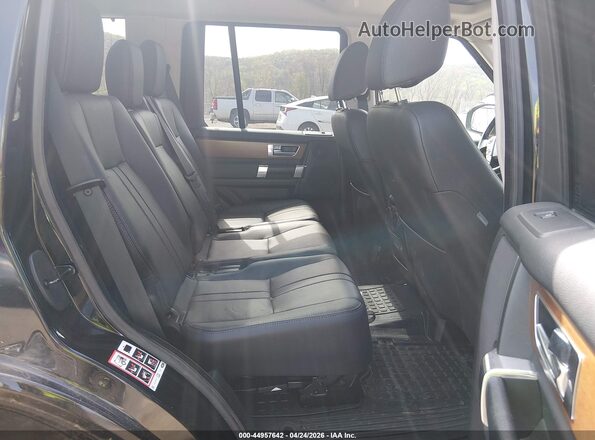 SALAC2V69GA841994 2016 LAND ROVER LR4 Black Widok naklejki z numerem VIN