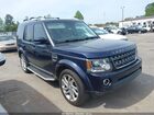 2016 Land Rover Lr4   Синий vin: SALAG2V6XGA845525