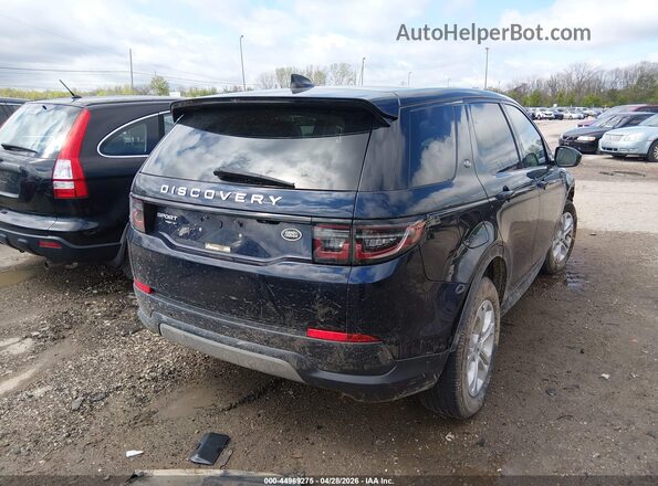 SALCJ2FX3LH854084 2020 LAND ROVER DISCOVERY SPORT Navy Tył prawy