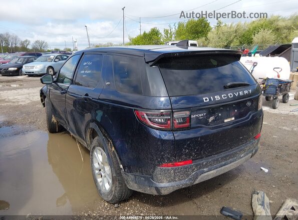 SALCJ2FX3LH854084 2020 LAND ROVER DISCOVERY SPORT Navy Tył lewy
