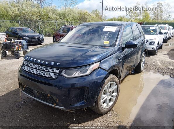 SALCJ2FX3LH854084 2020 LAND ROVER DISCOVERY SPORT Navy Przód lewy