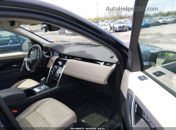 SALCJ2FX3LH854084 2020 LAND ROVER DISCOVERY SPORT Navy Widok wnętrza z przodu