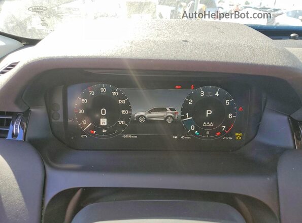SALCJ2FX3RH339787 2024 LAND ROVER DISCOVERY Черный Вид щитка приборов