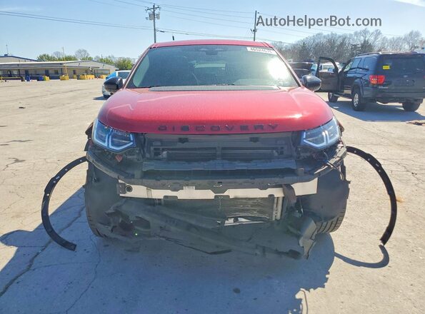 SALCJ2FX5PH322003 2023 LAND ROVER DISCOVERY Red Դիմացի տեսք