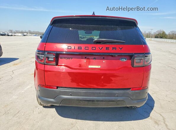 SALCJ2FX5PH322003 2023 LAND ROVER DISCOVERY Red Հետևի տեսք