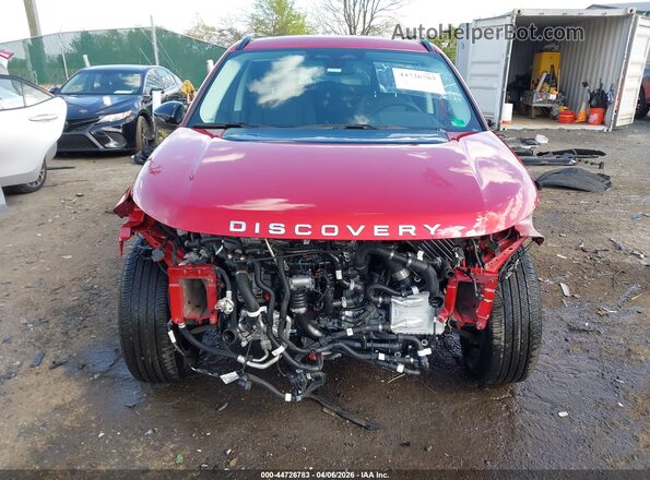 SALCJ2FX5SH365023 2025 LAND ROVER DISCOVERY SPORT Burgundy Vista frontal