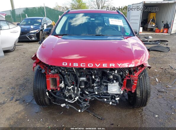 SALCJ2FX5SH365023 2025 LAND ROVER DISCOVERY SPORT Burgundy Vista interior trasera
