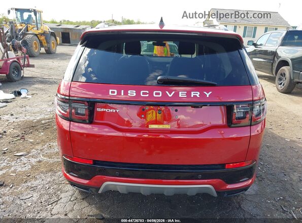 SALCJ2FX5SH365023 2025 LAND ROVER DISCOVERY SPORT Burgundy 