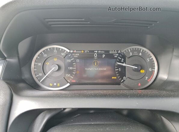 SALCJ2FX6MH887288 2021 LAND ROVER DISCOVERY White Вид щитка приладів