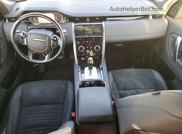 SALCK2FX8LH842669 2020 LAND ROVER DISCOVERY Серебряный Вид панели приборов