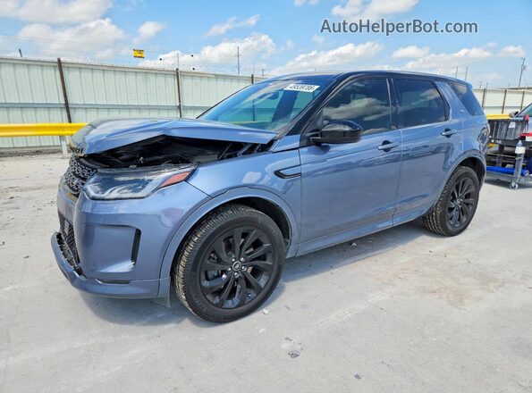 SALCL2FX1PH919871 2023 LAND ROVER DISCOVERY Blue წინა მარცხენა ხედი სამი მეოთხედიდან