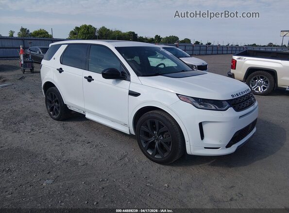 SALCL2FX5MH897109 2021 LAND ROVER DISCOVERY SPORT Белый Передняя правая четверть