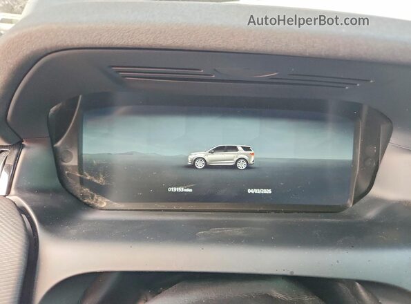 SALCL2FX6RH352544 2024 LAND ROVER DISCOVERY Black ხელსაწყოთა პანელის ხედი