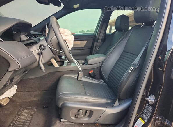 SALCL2FX6RH352544 2024 LAND ROVER DISCOVERY Black წინა სალონის ხედი