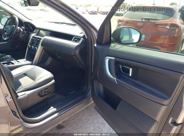 SALCP2BG7GH590071 2016 LAND ROVER DISCOVERY SPORT Gray Widok wnętrza z przodu