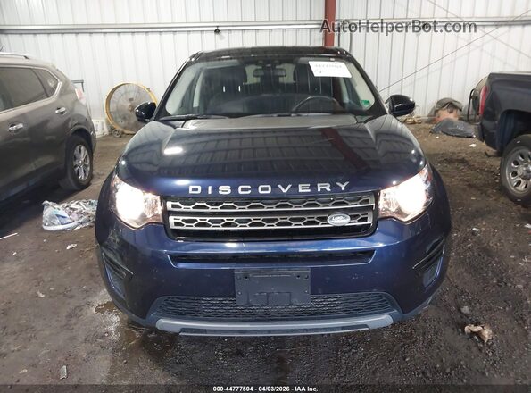 SALCP2BG9HH644732 2017 LAND ROVER DISCOVERY SPORT Синий Вид щитка приборов