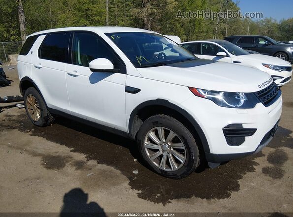 SALCP2FX1KH801350 2019 LAND ROVER DISCOVERY SPORT Белый Передняя правая четверть