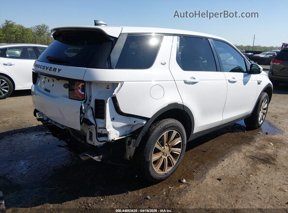 SALCP2FX1KH801350 2019 LAND ROVER DISCOVERY SPORT Белый Задняя правая четверть