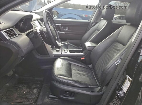 SALCP2FX6KH813171 2019 LAND ROVER DISCOVERY Черный Вид салона спереди